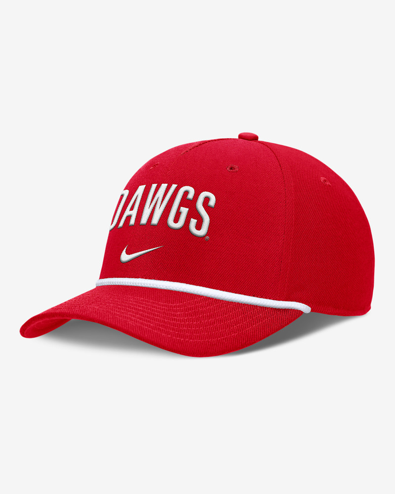 Georgia Primetime Rise Campus Men's Nike College Adjustable Hat 1
