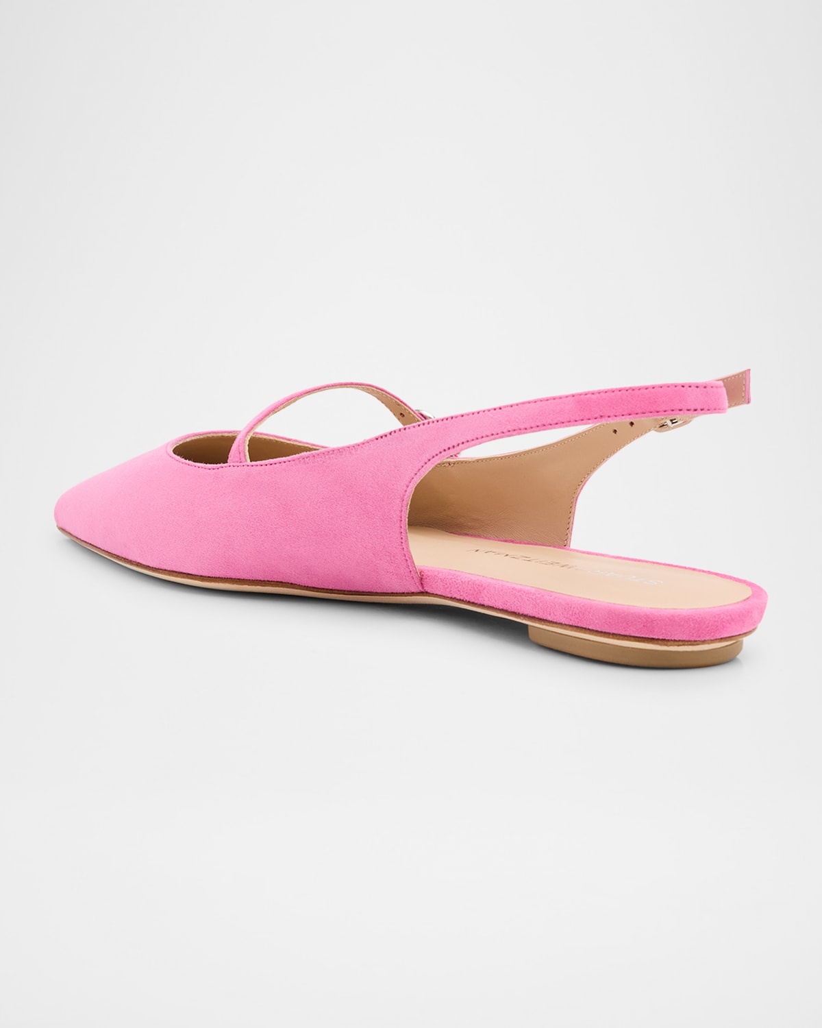Emilia Suede Mary Jane Slingback Ballerina Flats - 4