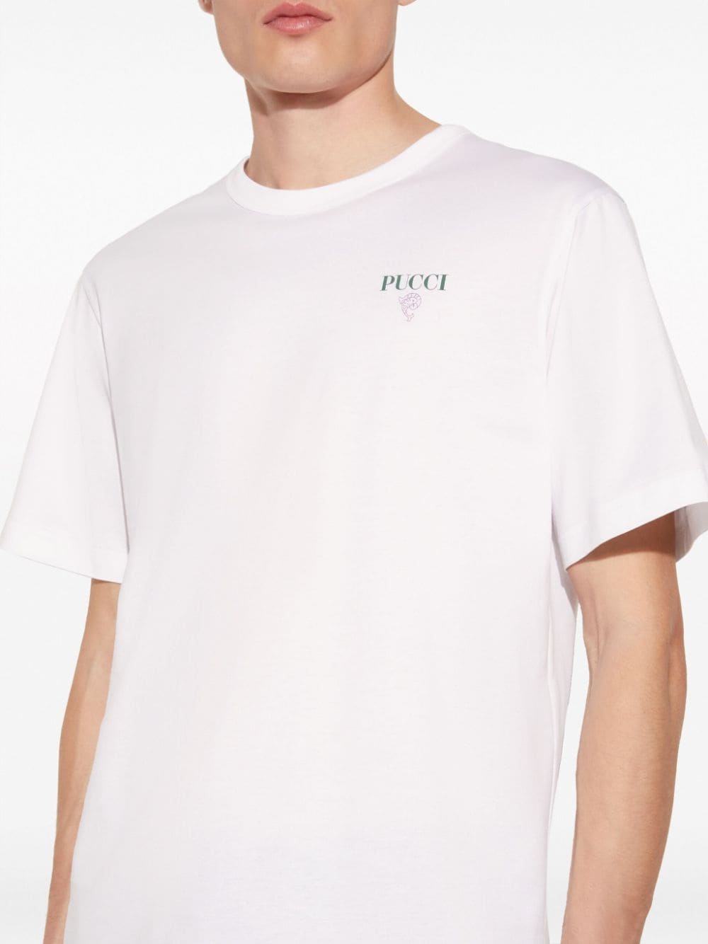 logo-print cotton T-shirt - 5