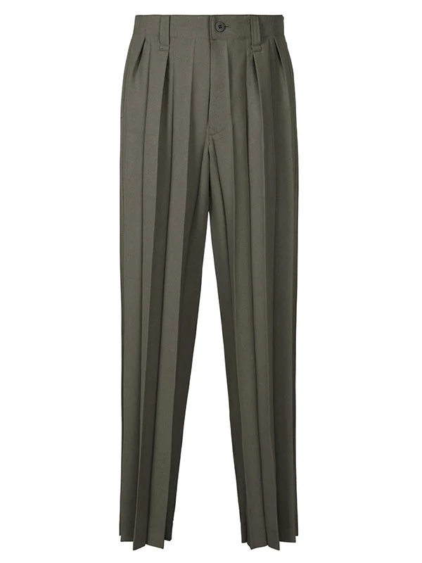 EDGE ENSEMBLE PANTS - DARK BROWN - 1