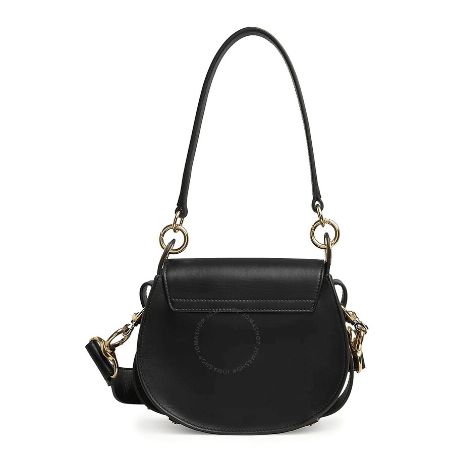 Chloe Black Leather And Suede Small Tess Bag - 2