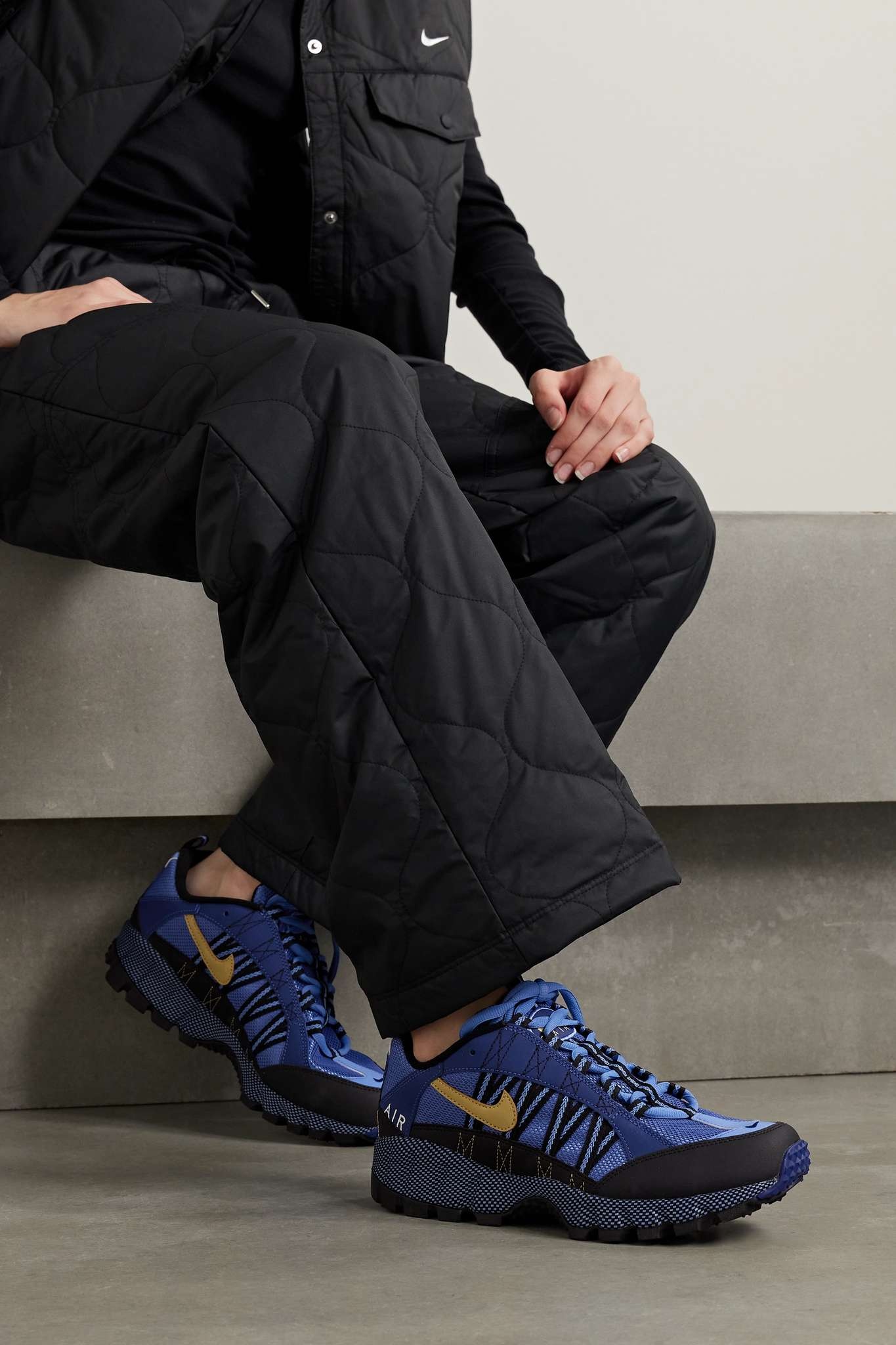 NIKE + NET SUSTAIN quilted recycled-ripstop track pants