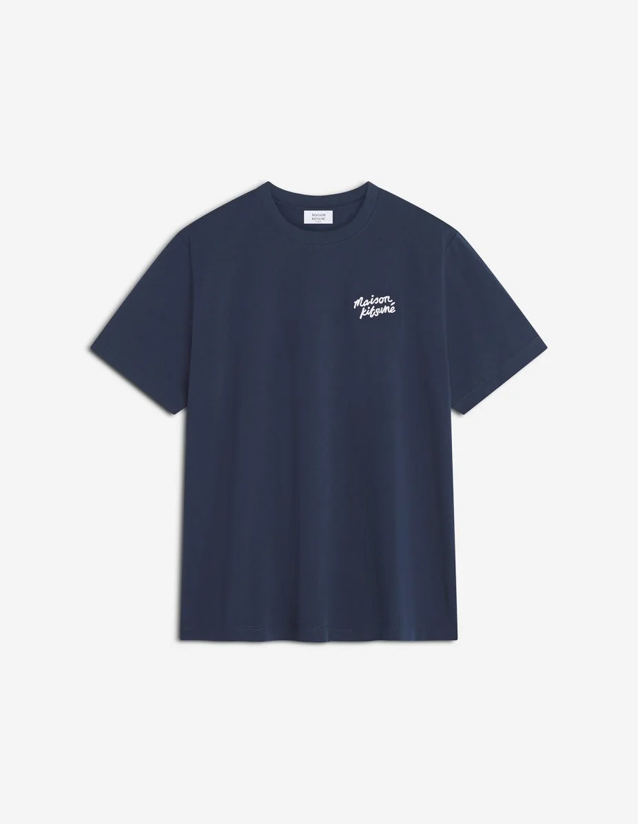 MAISON KITSUNE HANDWRITING COMFORT TEE-SHIRT - 1