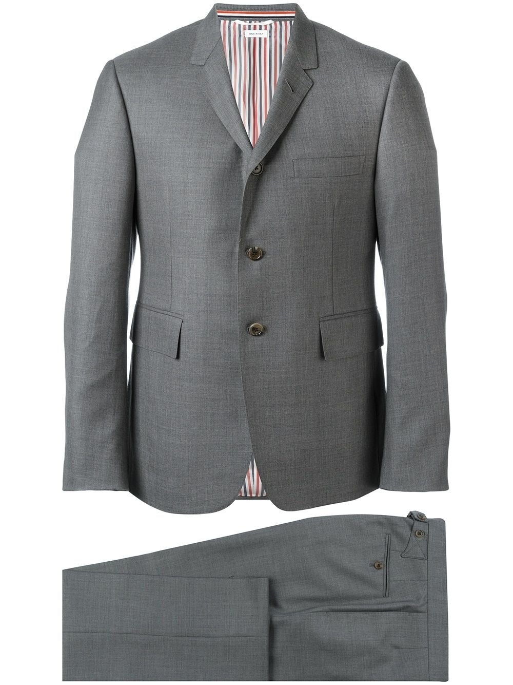 Thom Browne Classic Suit Fit With Tie | REVERSIBLE