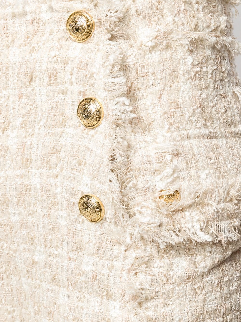 button detail shorts - 5