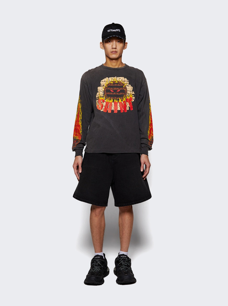 SAINT M×××××× Live In Hell Tee Black outlook