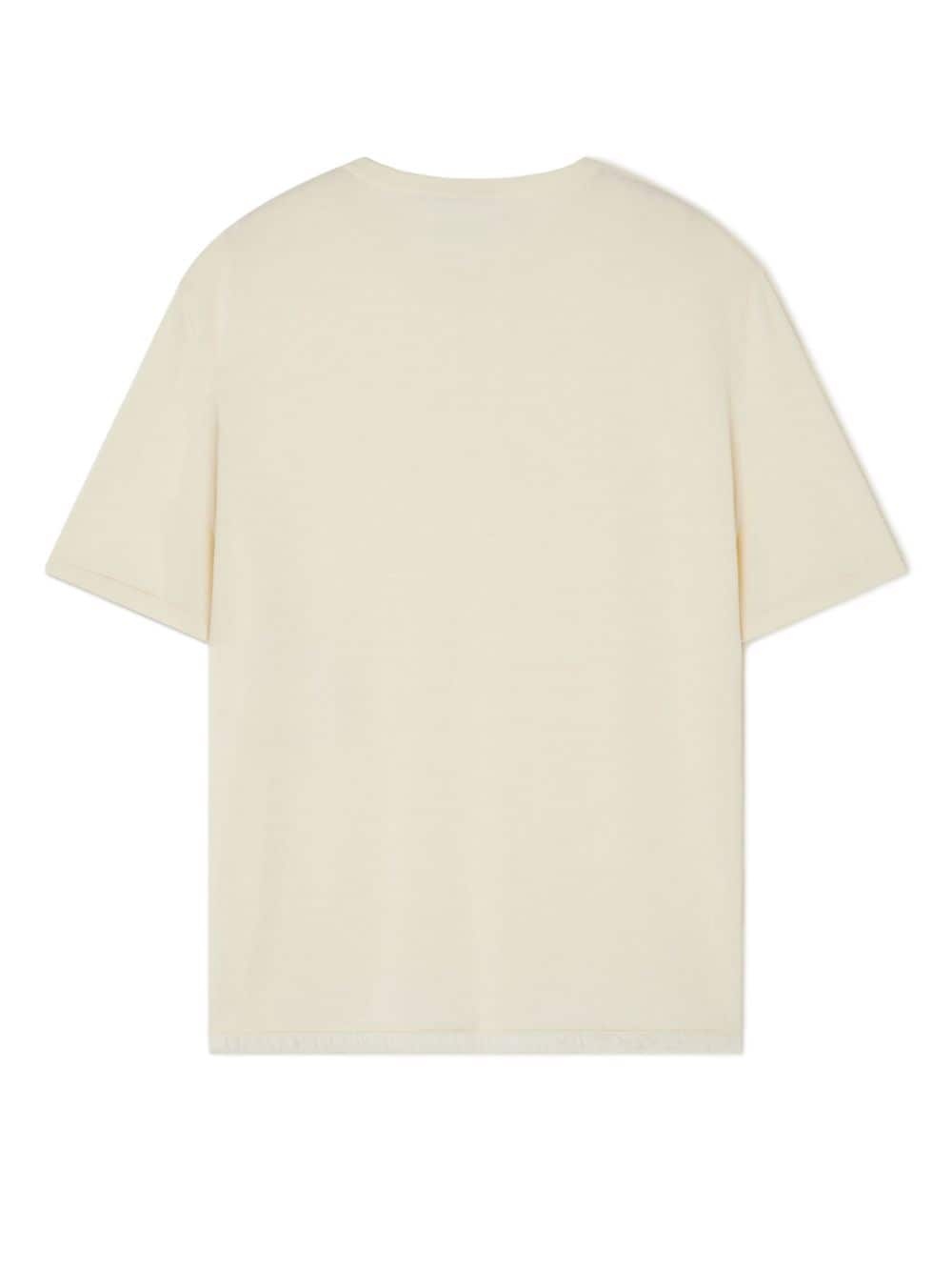 virgin wool knit T-shirt - 7