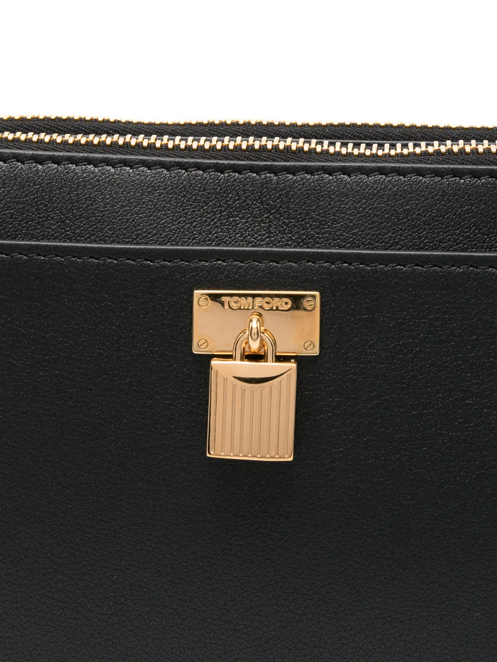Tom Ford Mini Padlock Leather Cross Body Bag - 2