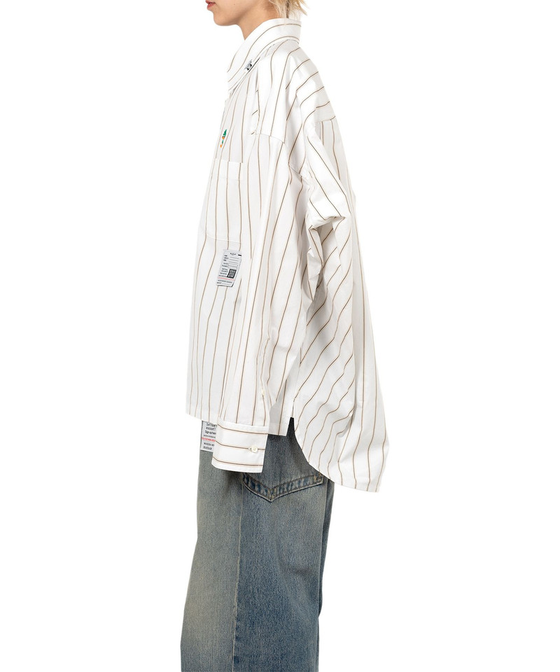 LEON Embroidery Stripe Shirt 5