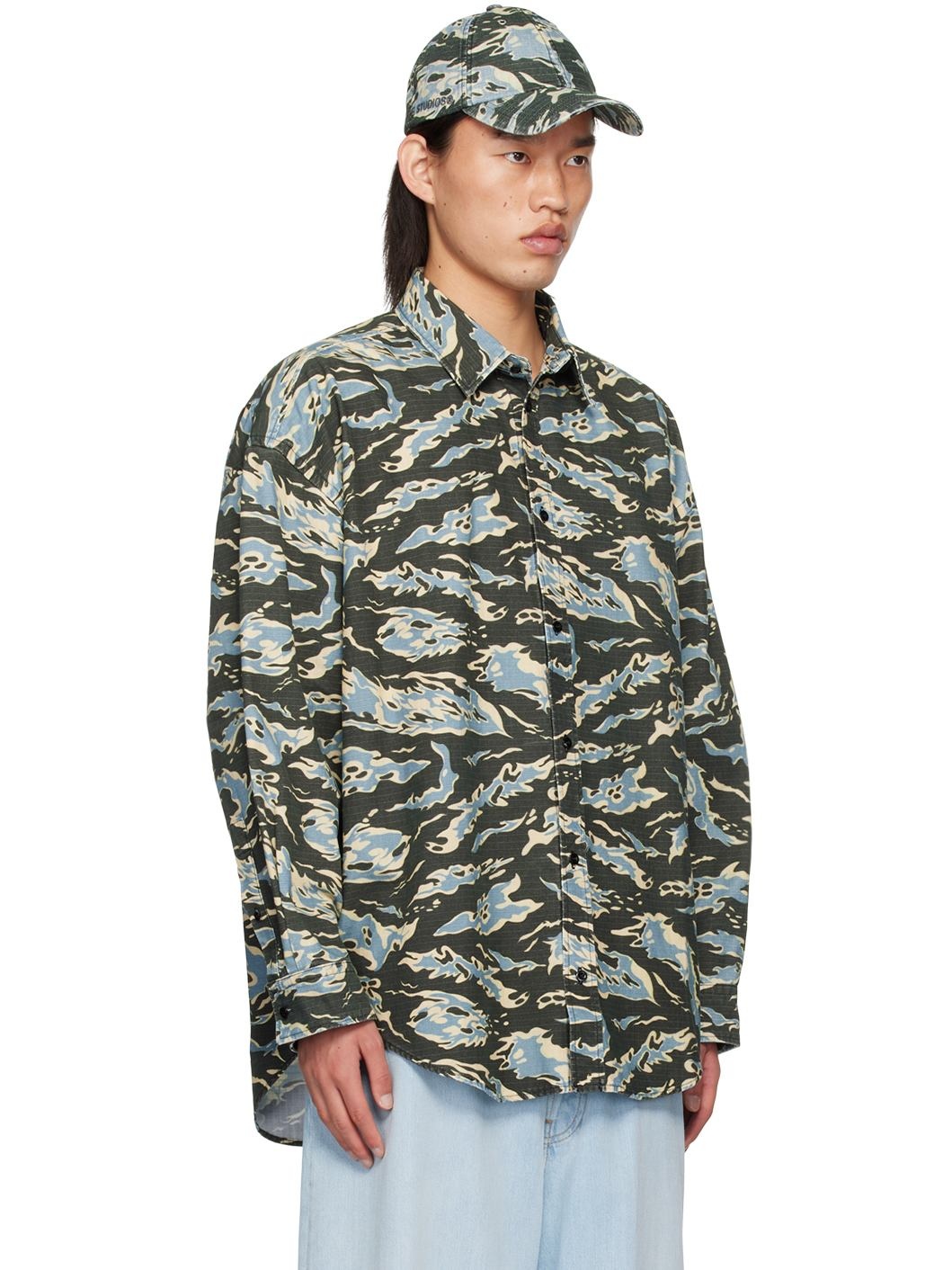 Multicolor Button-Up Shirt - 2