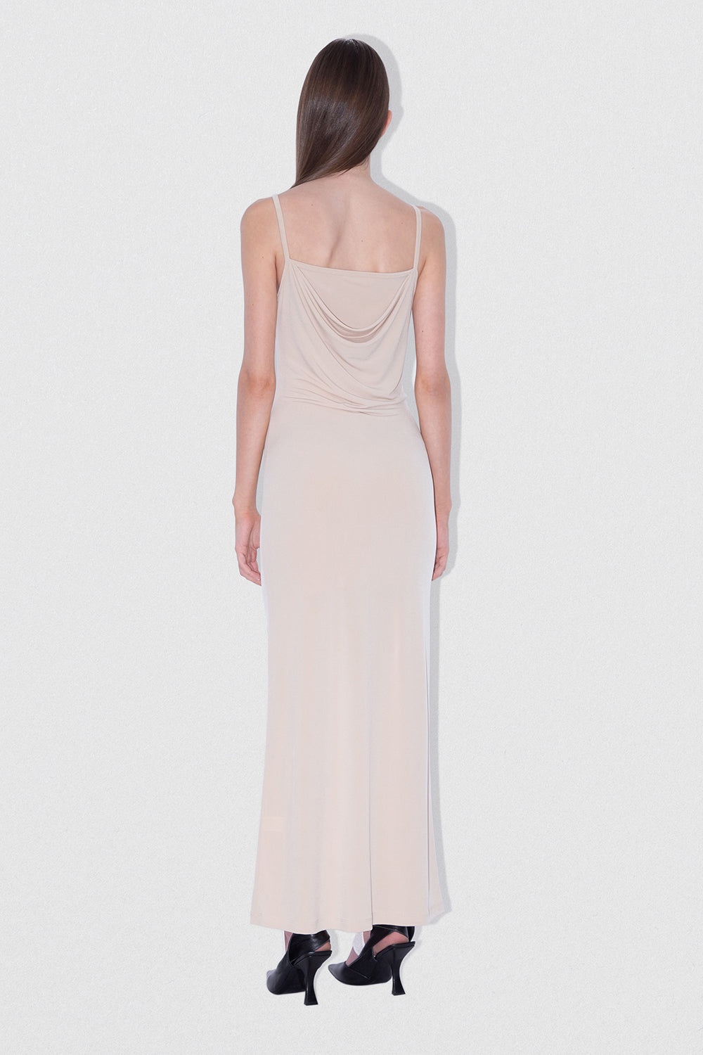 ENNA DRESS DESERT POLY JERSEY - 3
