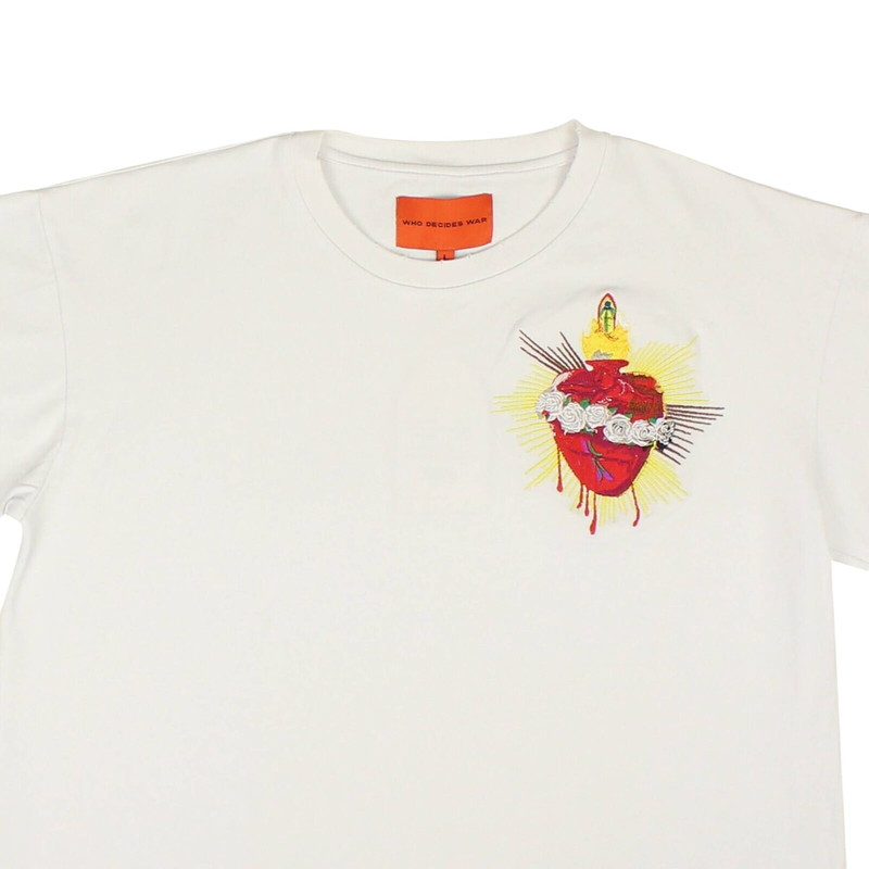 Who Decides War Crest Sacred Heart Jersey 'White' 3