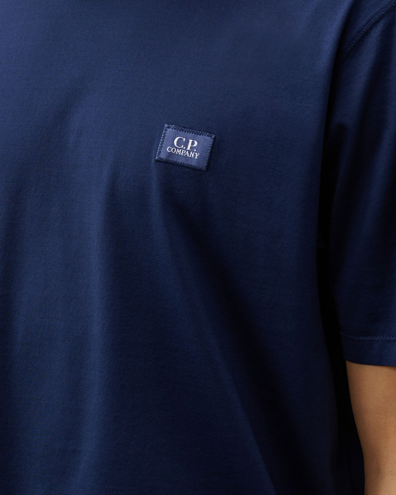Mercerized 70/2 Jersey Gasato Logo Patch T-Shirt 4