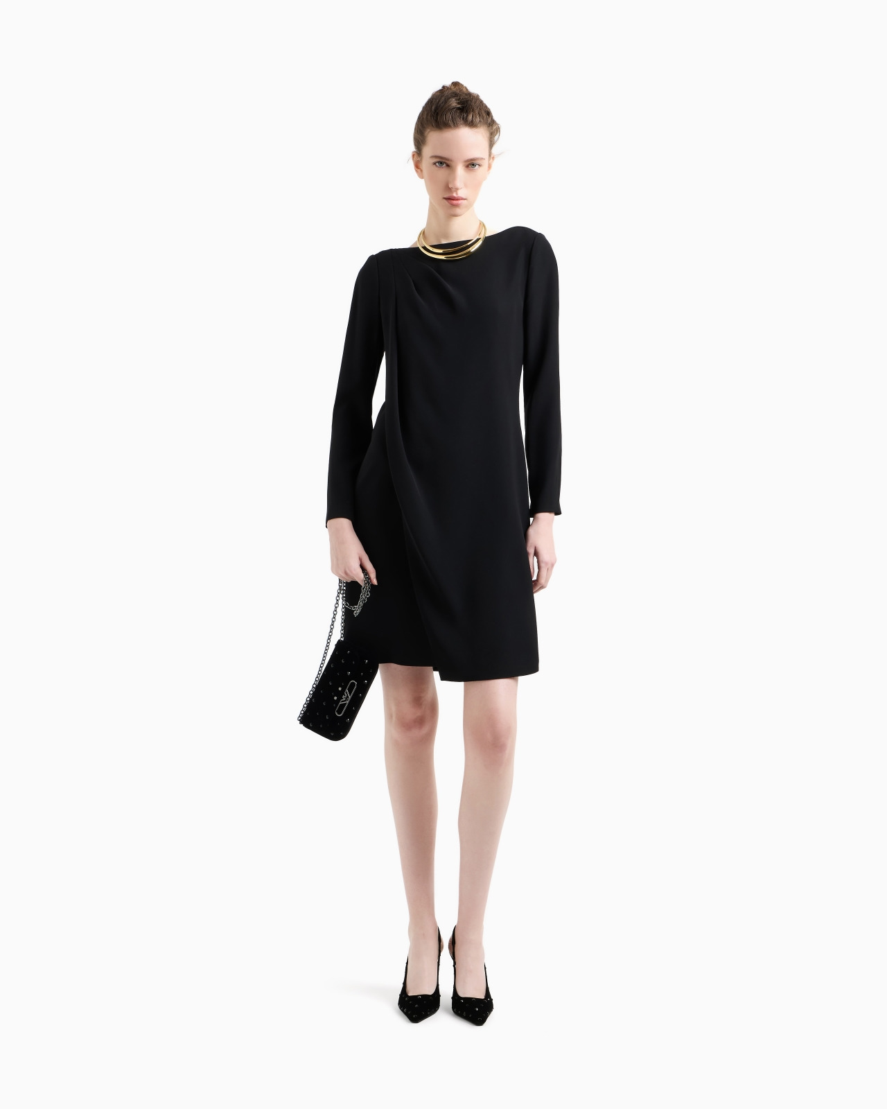 TECHNICAL CADY DRESS WITH FRONT PANEL - 2