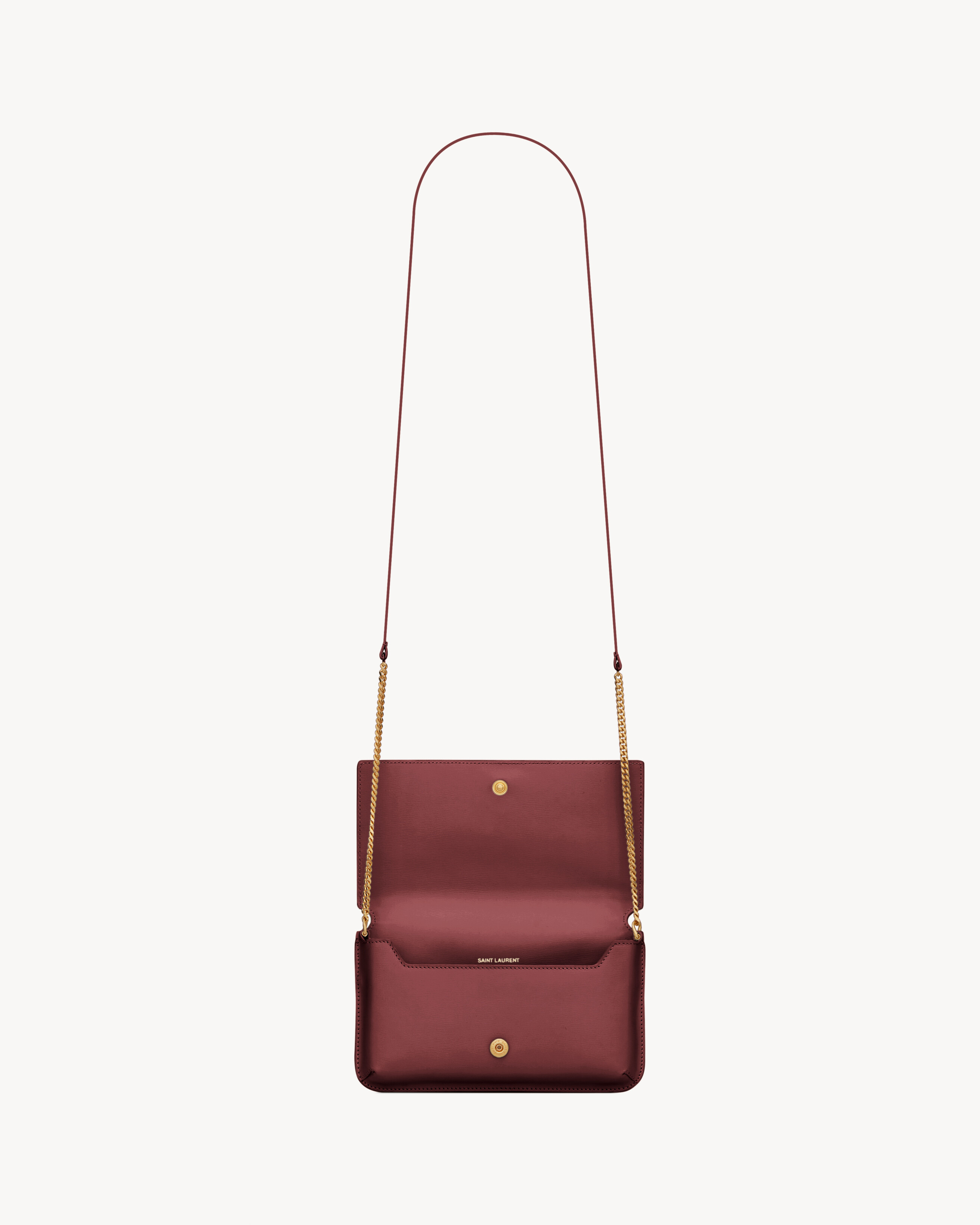 CASSANDRE PHONE HOLDER IN SMOOTH LEATHER - 6