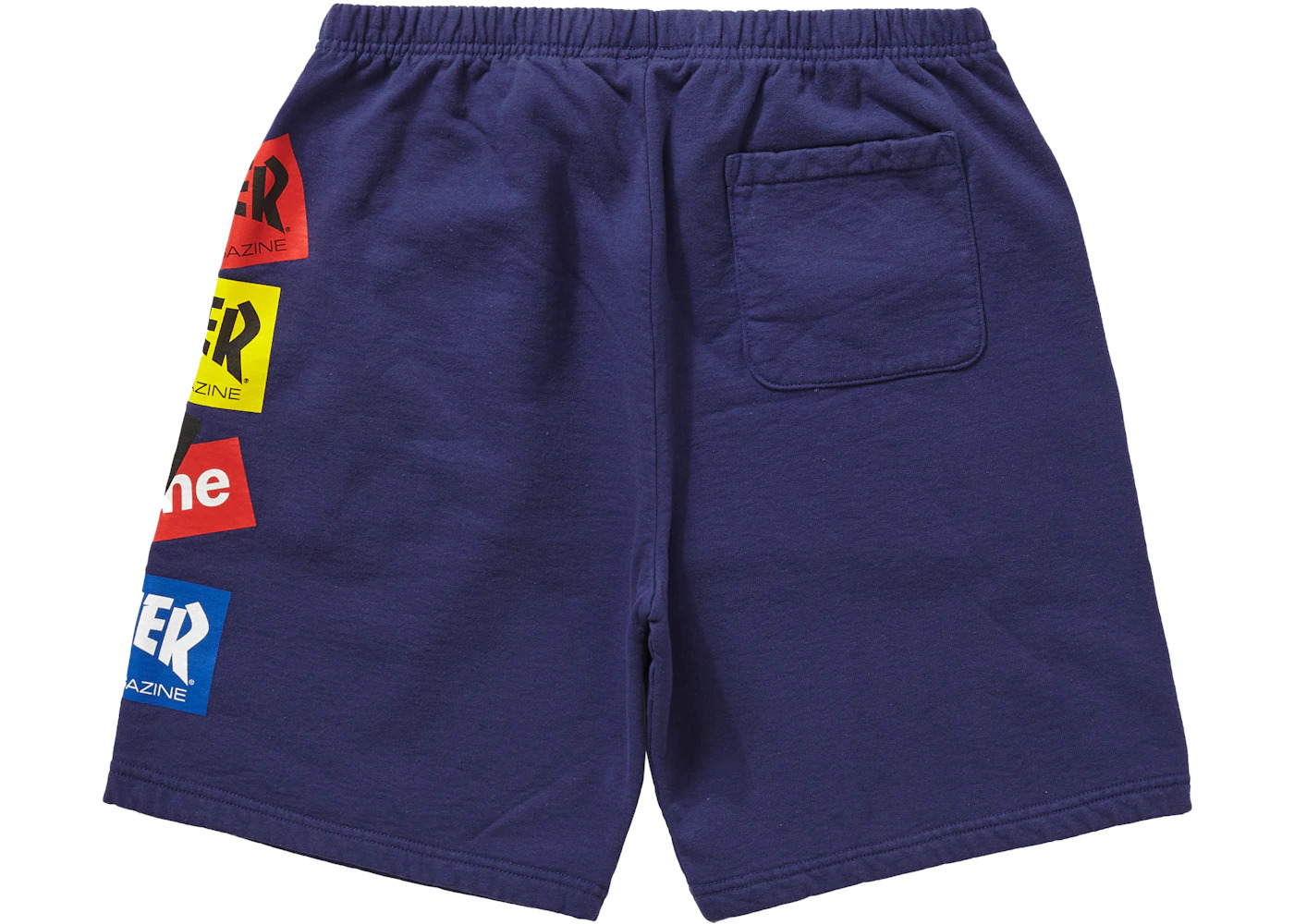 Supreme Thrasher Multi Logo Sweatshort Washed Navy - 2