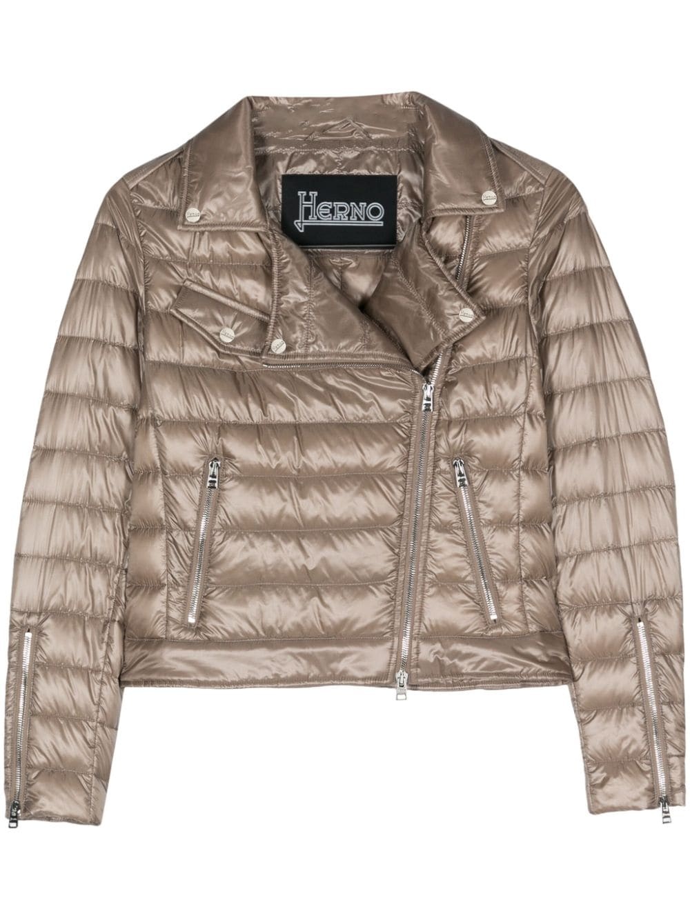 padded quilted jacket - 1