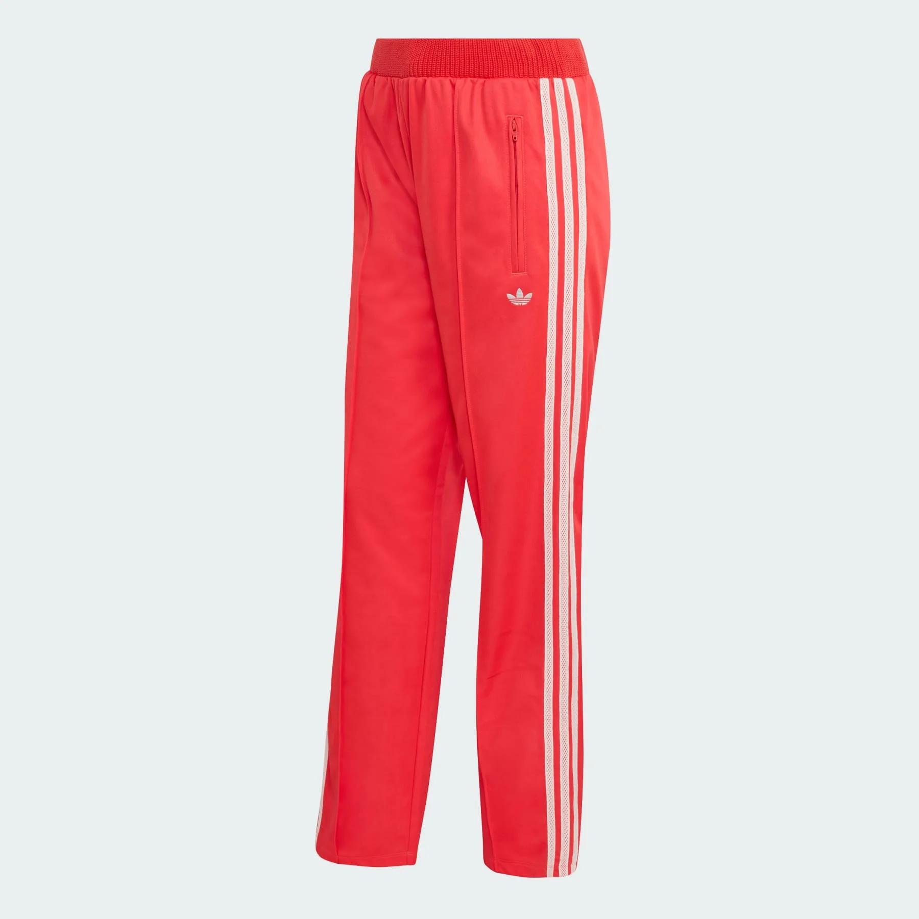 Firebird Track Pants with Knitted Crochet Details - 1