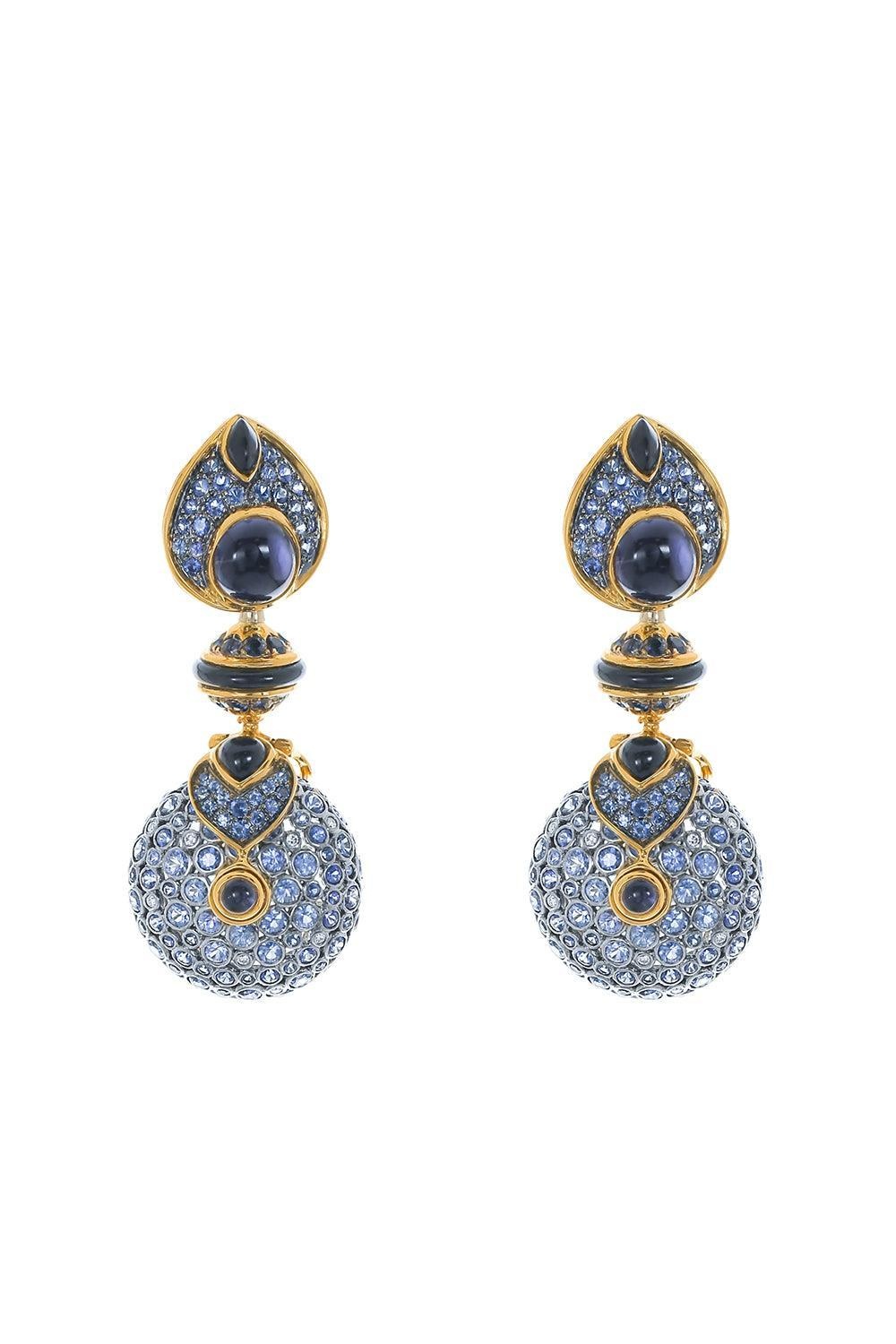 Limited Edition Blue Pneu Earrings - 1