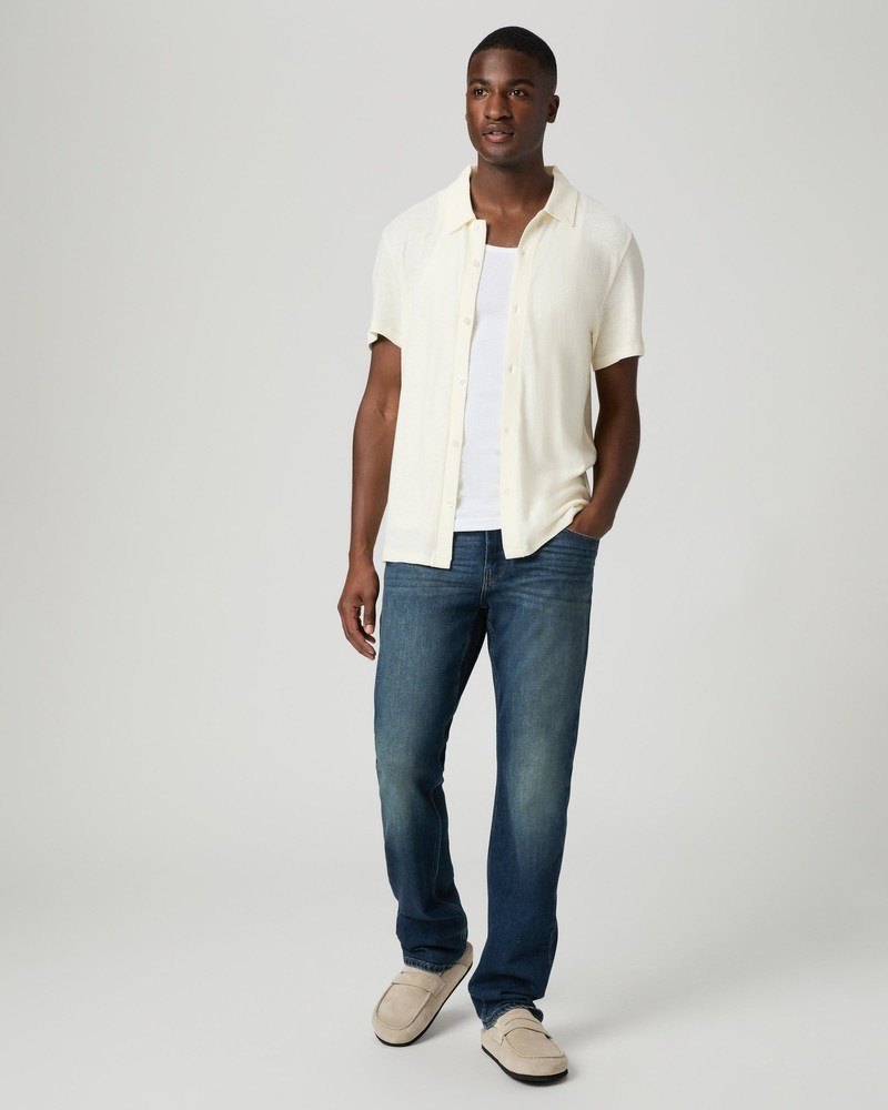 PAIGE Transcend Vintage Normandie 32" Straight Jean outlook