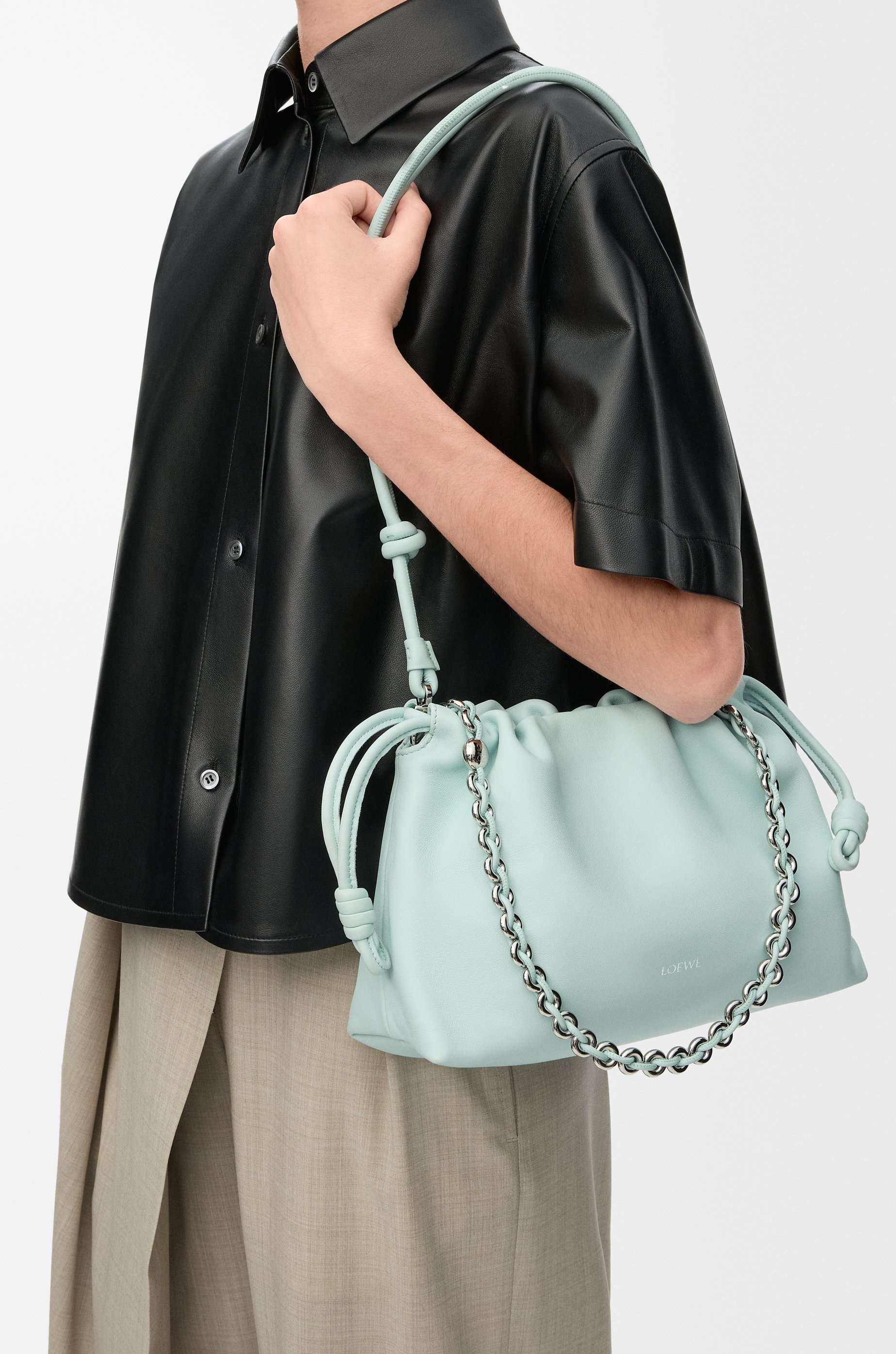 Medium Flamenco purse in mellow nappa lambskin - 2