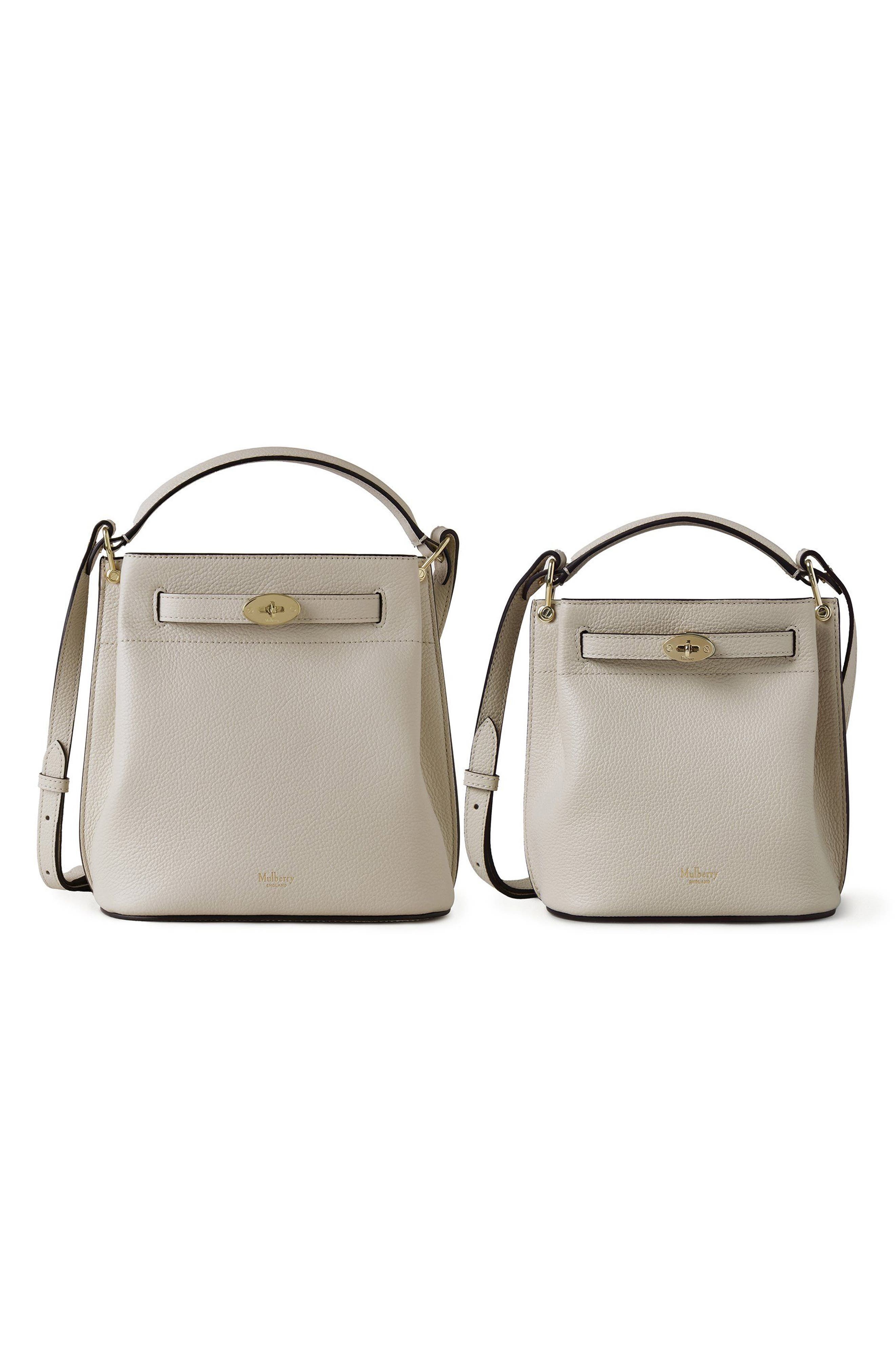 Small Islington Classic Leather Bucket Bag - 7