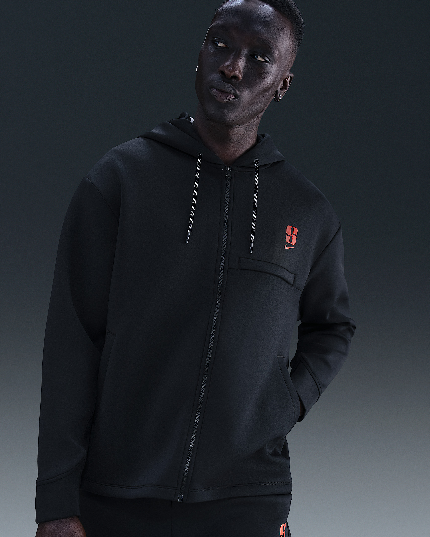 Sabrina Dri-FIT Loose Full-Zip Basketball Hoodie - 3