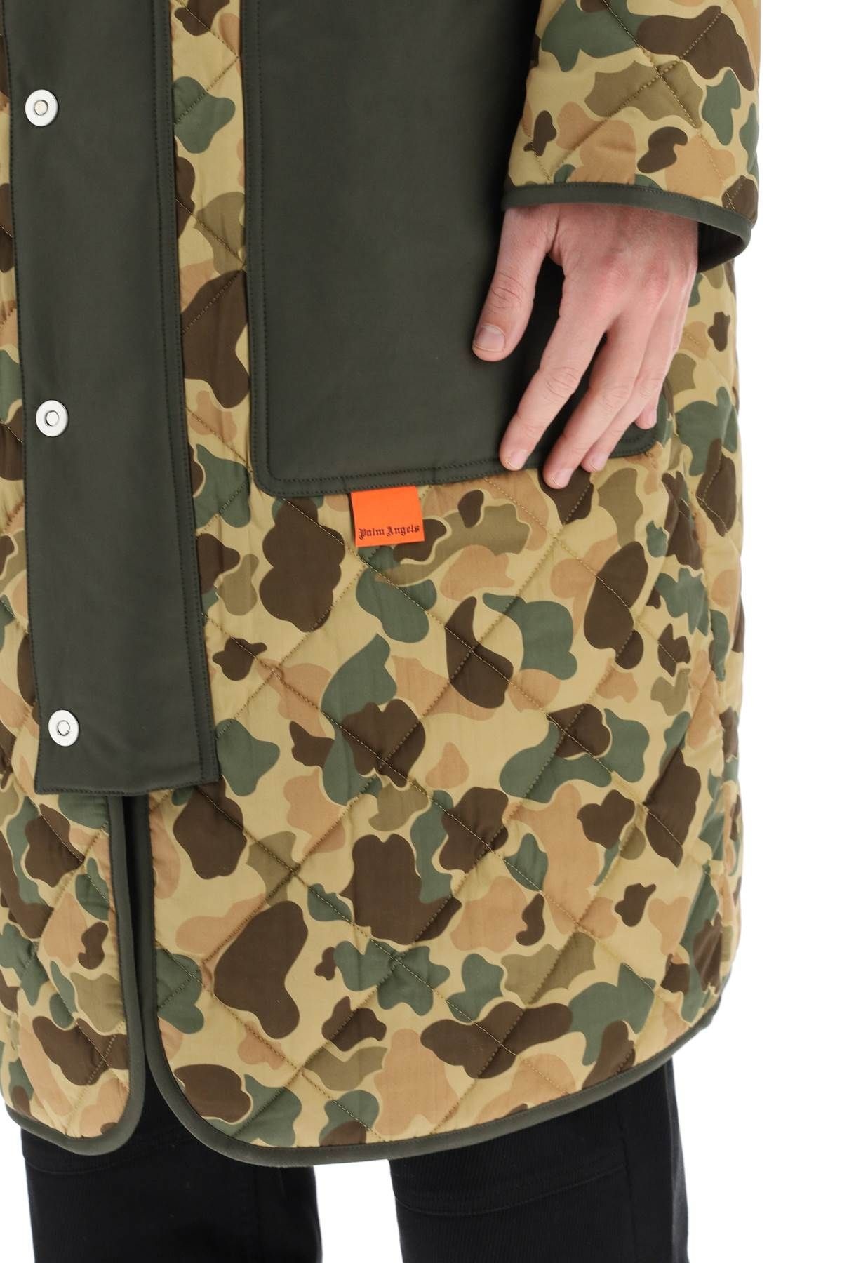 LONG CAMOUFLAGE PARKA - 5