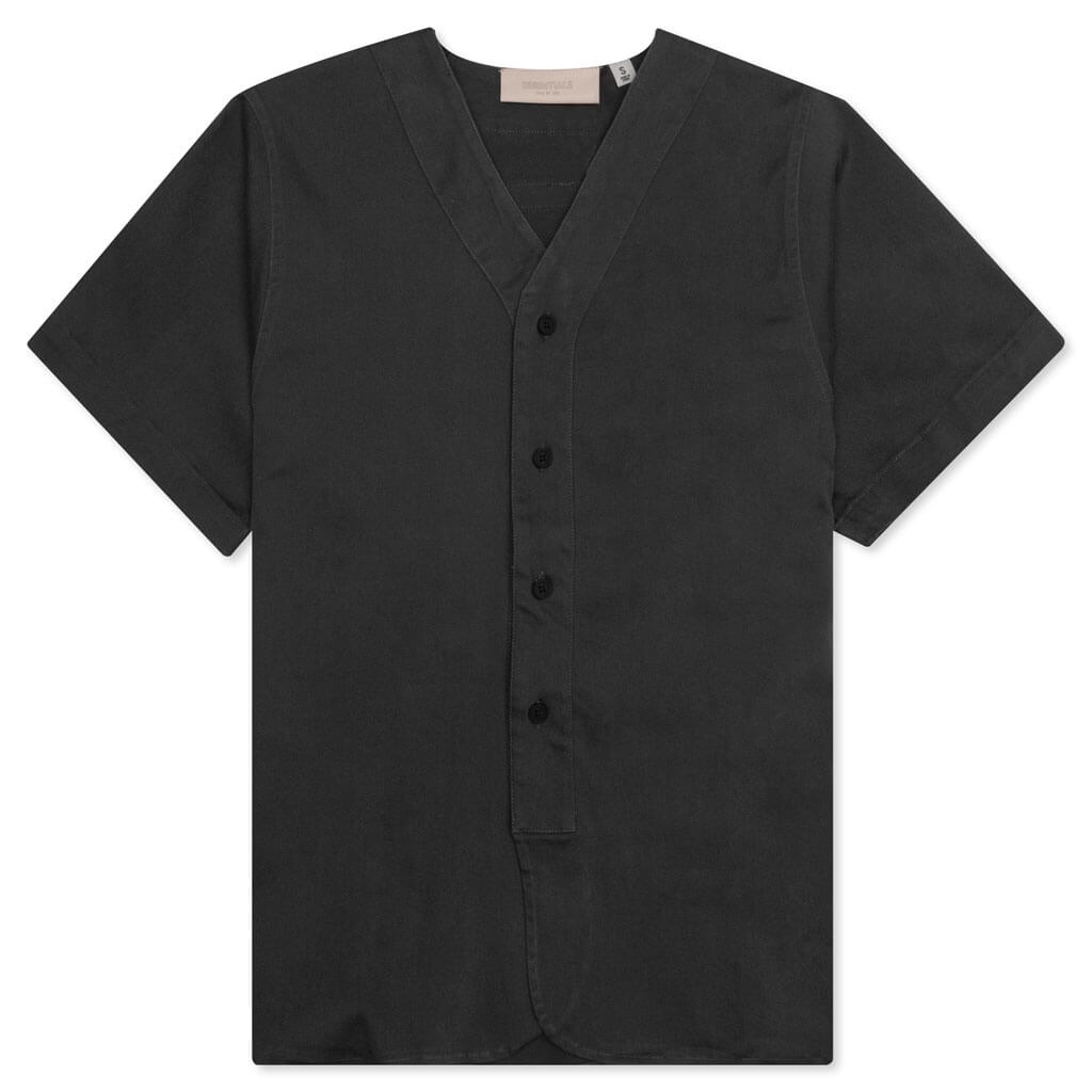 FEAR OF GOD ESSENTIALS WOMEN'S BOY SCOUT SHIRT - IRON - 1