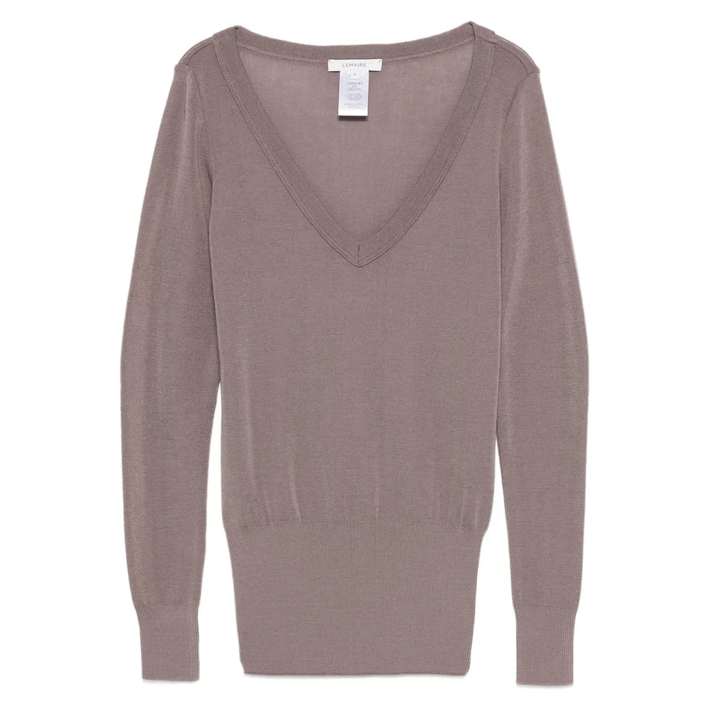 Lemaire Brown Knitwear - Jumpers Women - 1