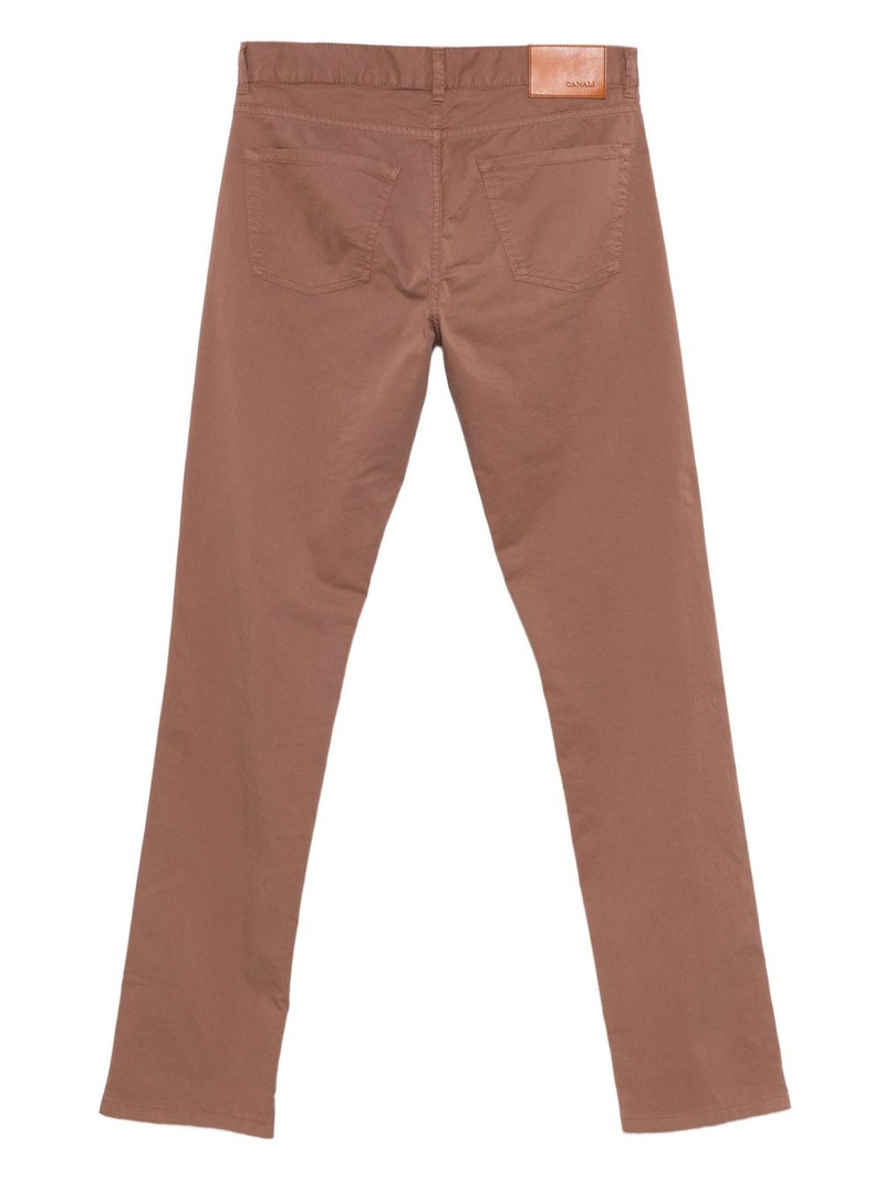Canali five-pocket trousers outlook