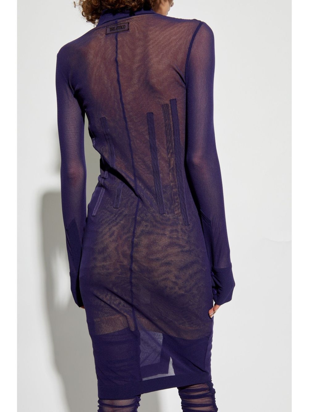 knitted midi dress - 4