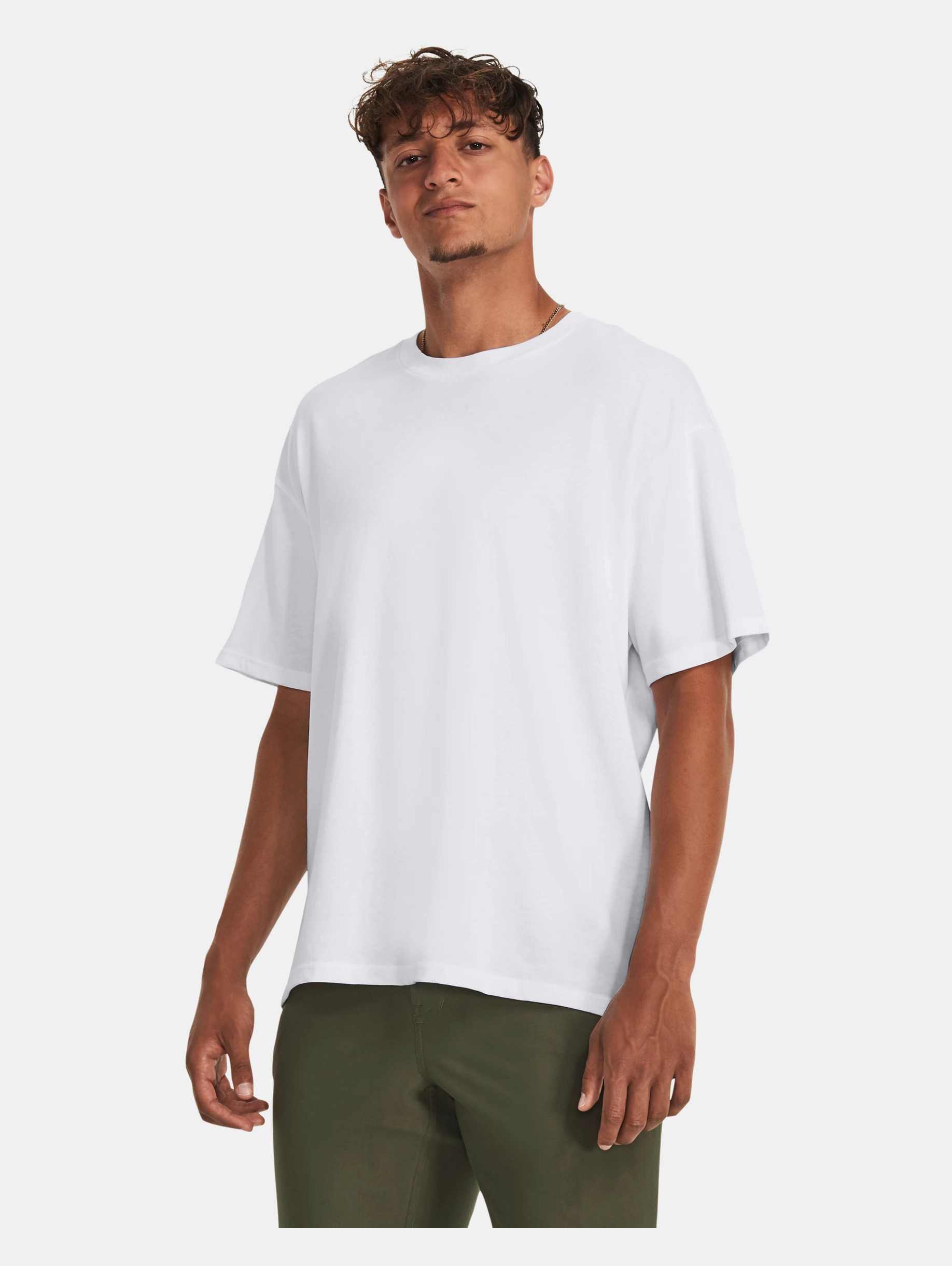 Men's UA Oversized Heavyweight Short Sleeve - 2
