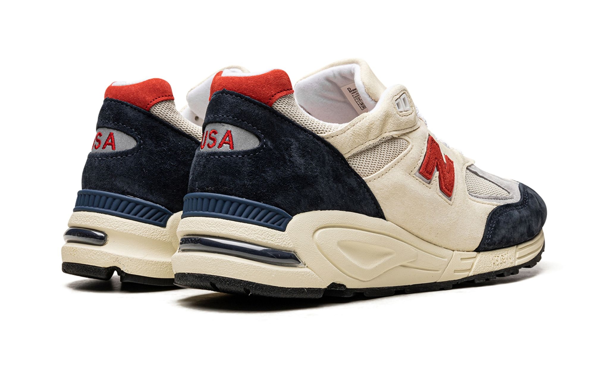 990v2 "Teddy Santis - Navy/Red" - 3