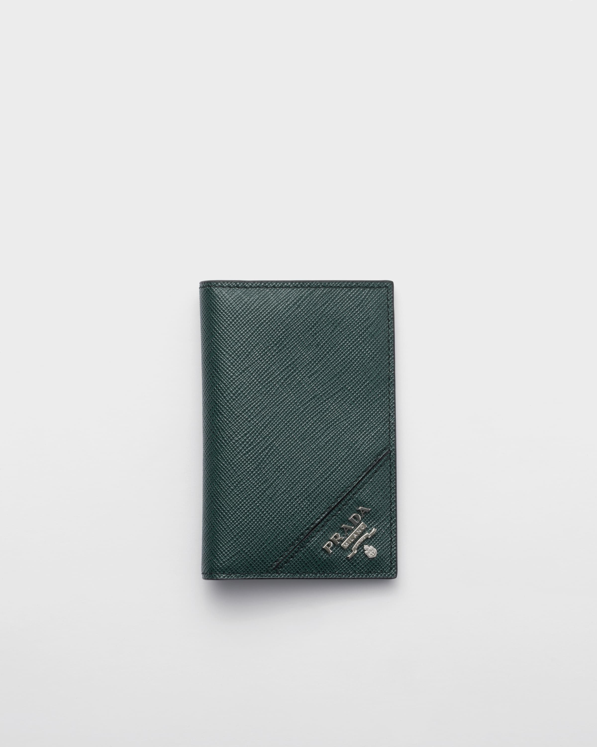 Saffiano Leather Card Holder - 1