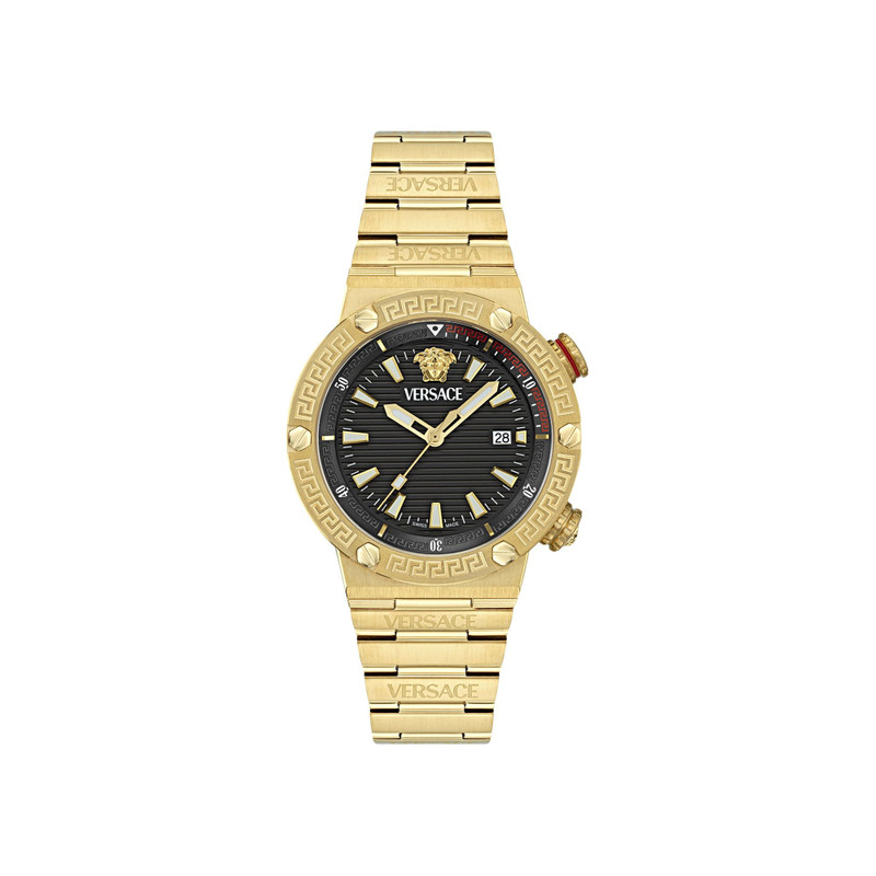 Versace Greca Logo Diver Bracelet Watch 'Gold' 1
