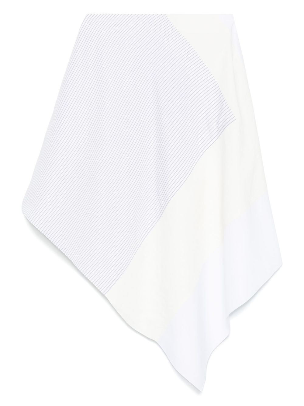 asymmetric midi skirt - 2