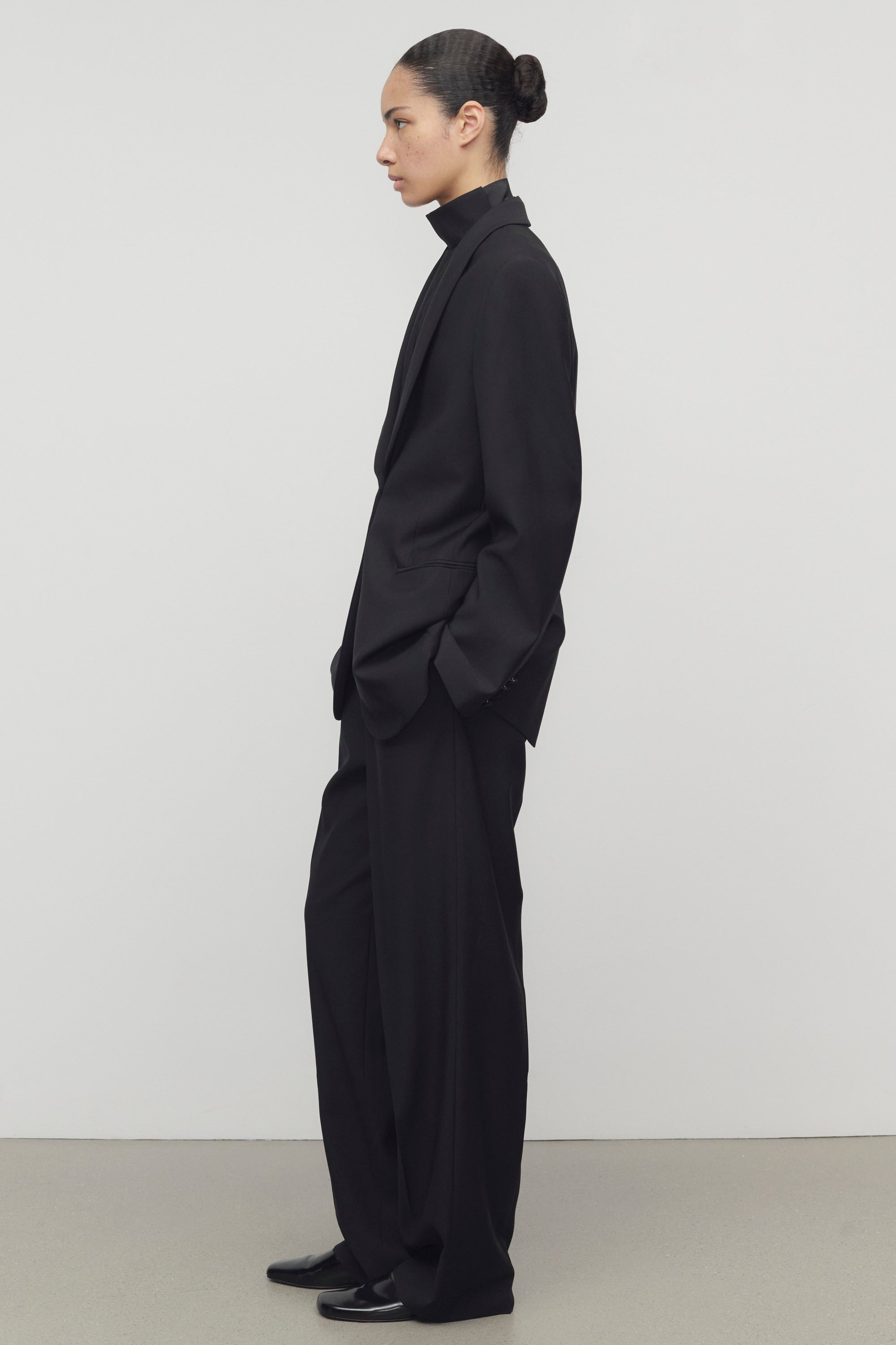 Mikkela Pant in Virgin Wool - 4