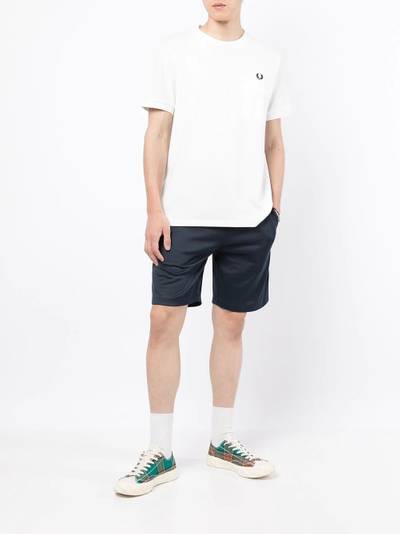 Fred Perry embroidered-logo short-sleeved polo shirt outlook