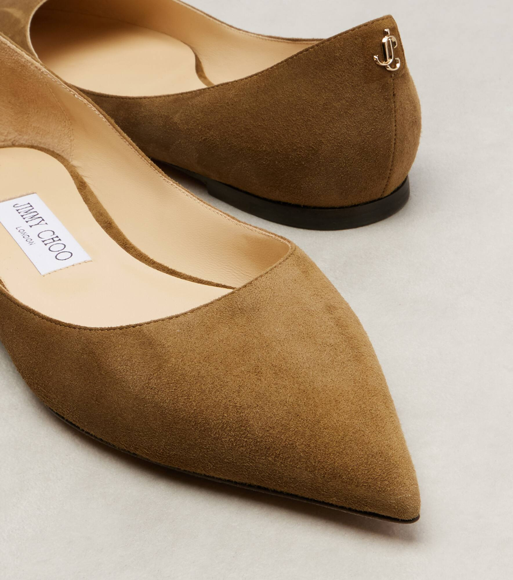 Love suede ballet flats - 5