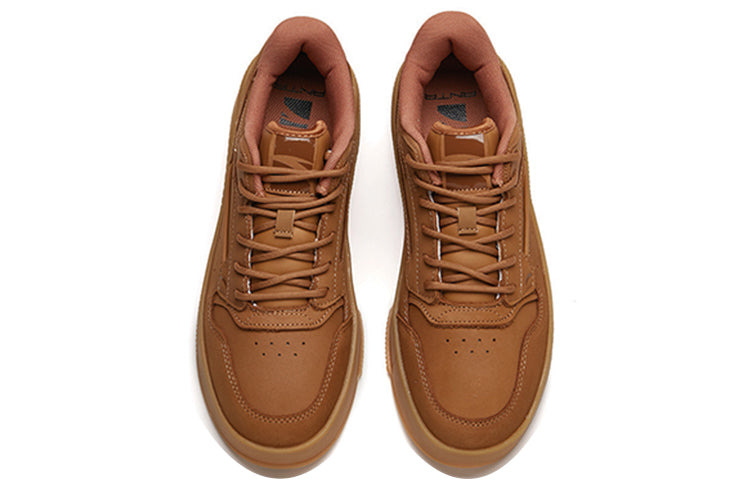ANTA Lifestyle Skate Shoes 'Tan' 112148073-2 - 4