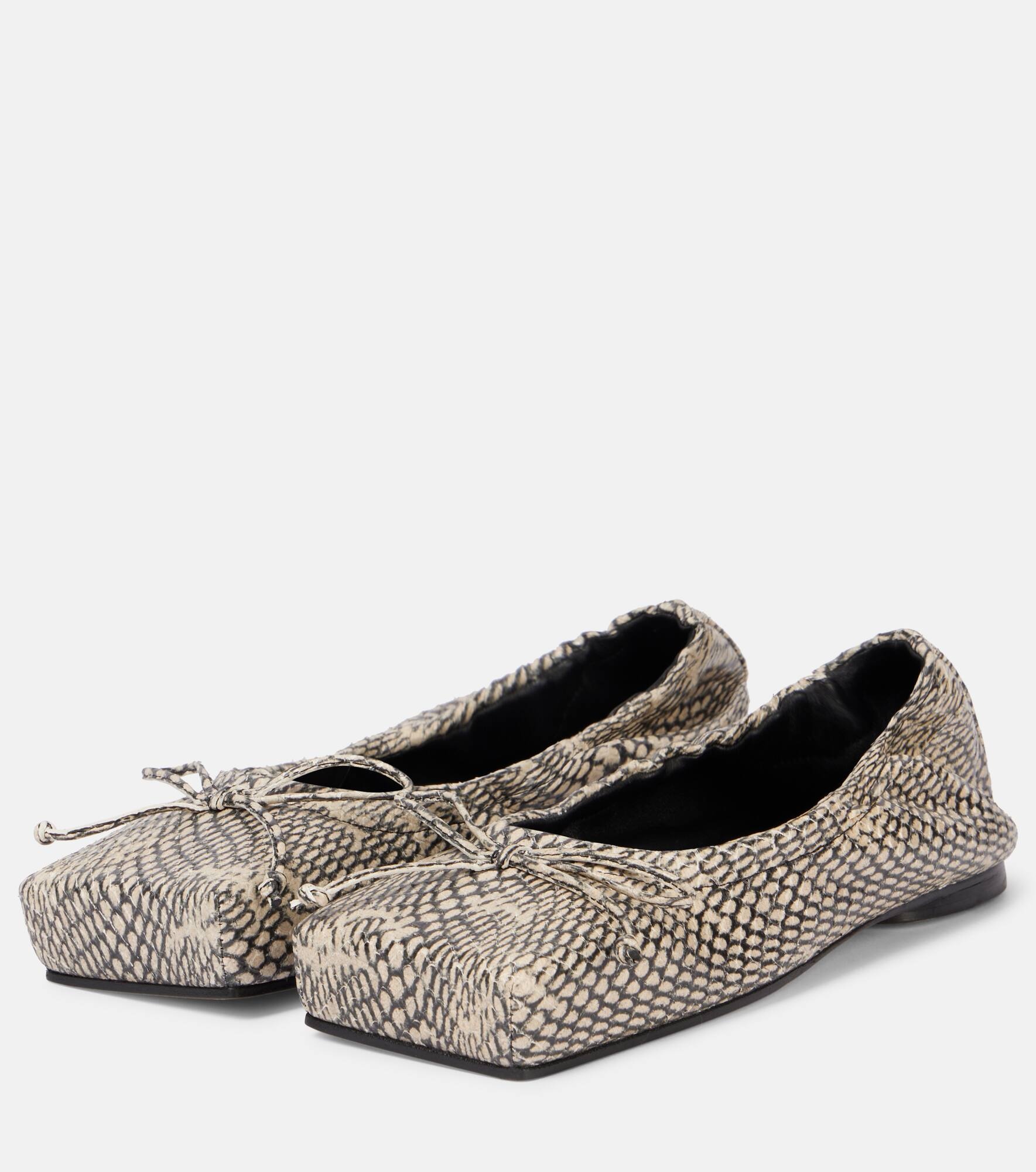 Ballerines leather ballet flats - 4