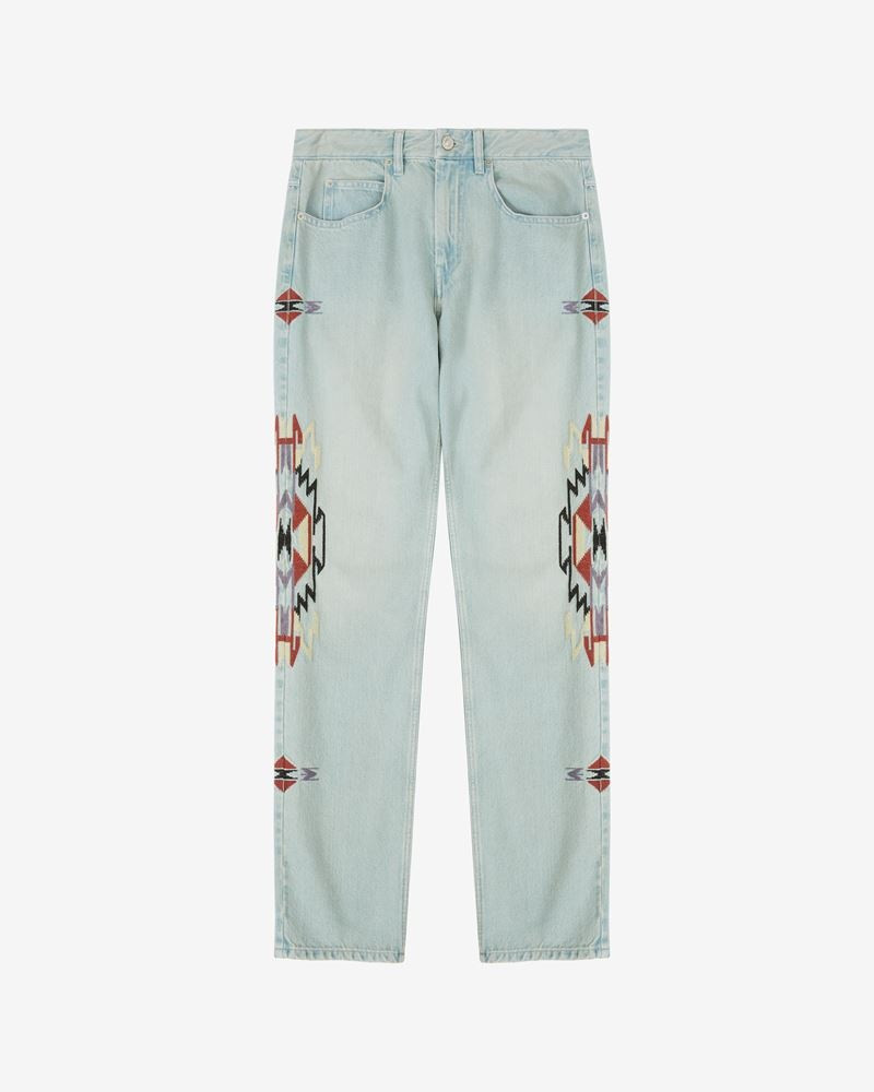 JASPER EMBROIDERED JEANS 1