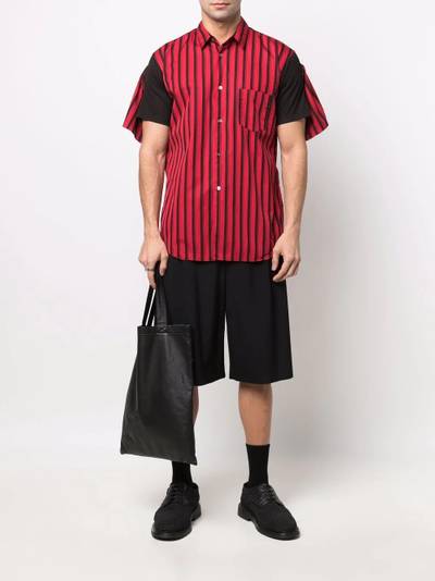 Comme des Garçons SHIRT striped short-sleeve shirt outlook