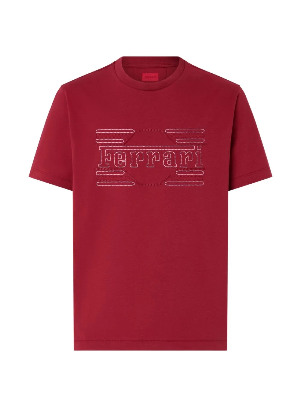 embroidered-logo T-shirt - 1