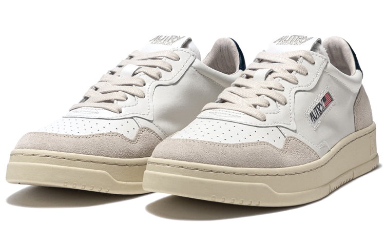 Autry Medalist Low 'White Suede Dark Blue' AULM-LS28 - 2
