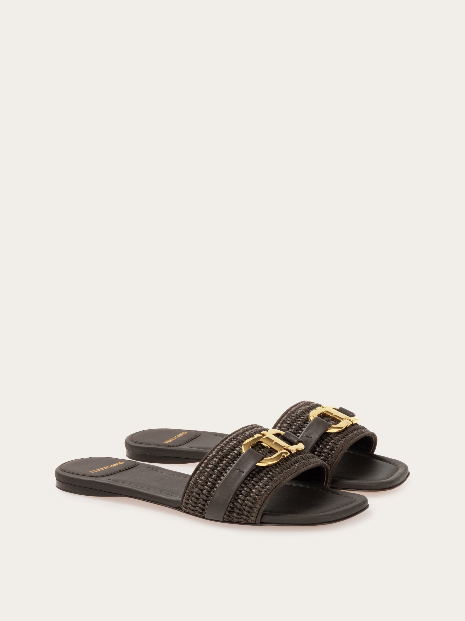 Gancini buckle slide - 4