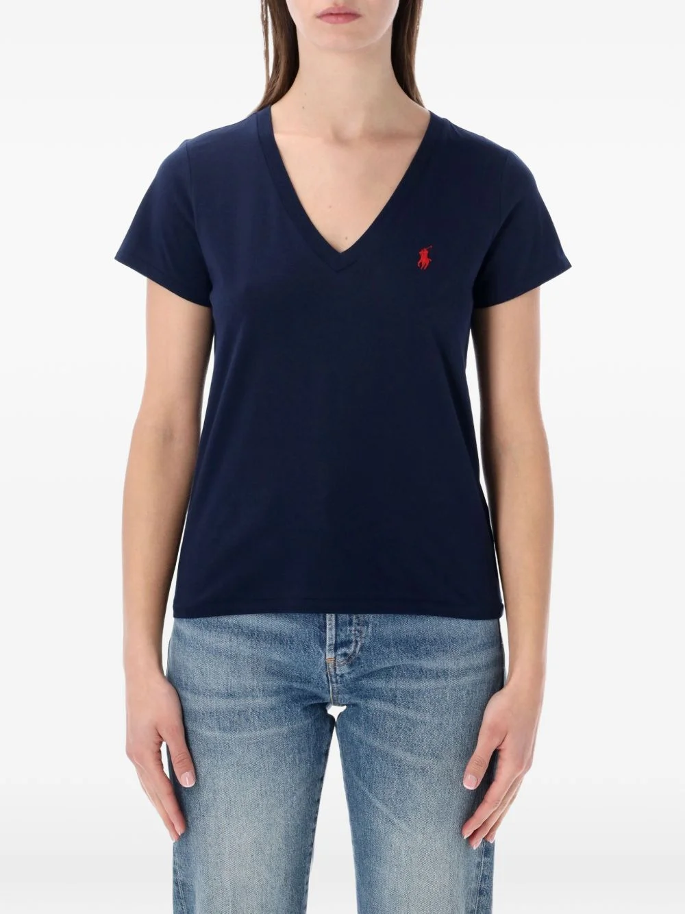 V-neck T-shirt - 1