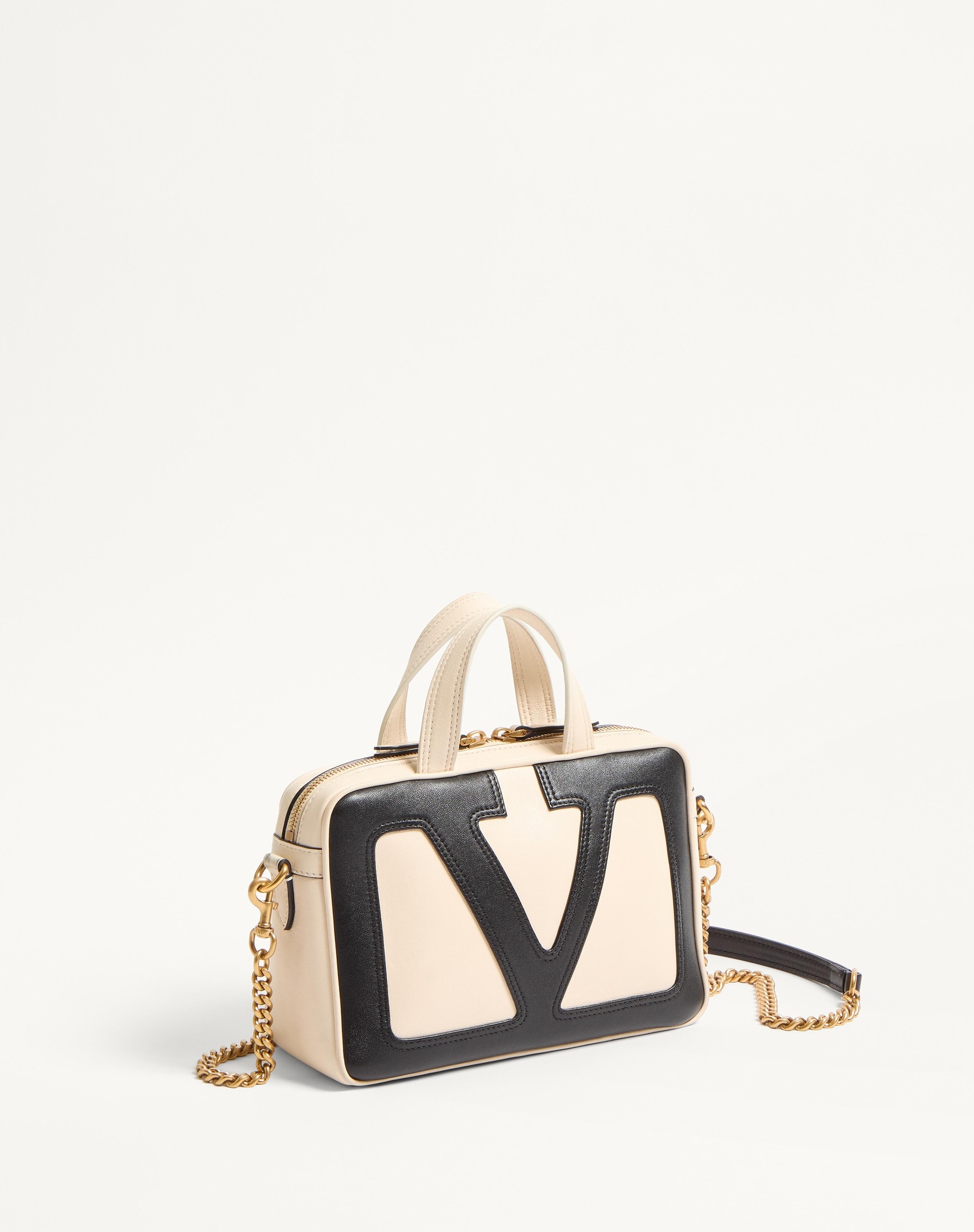 VALENTINO GARAVANI VIVA SUPERSTAR NAPPA LEATHER HANDBAG - 3