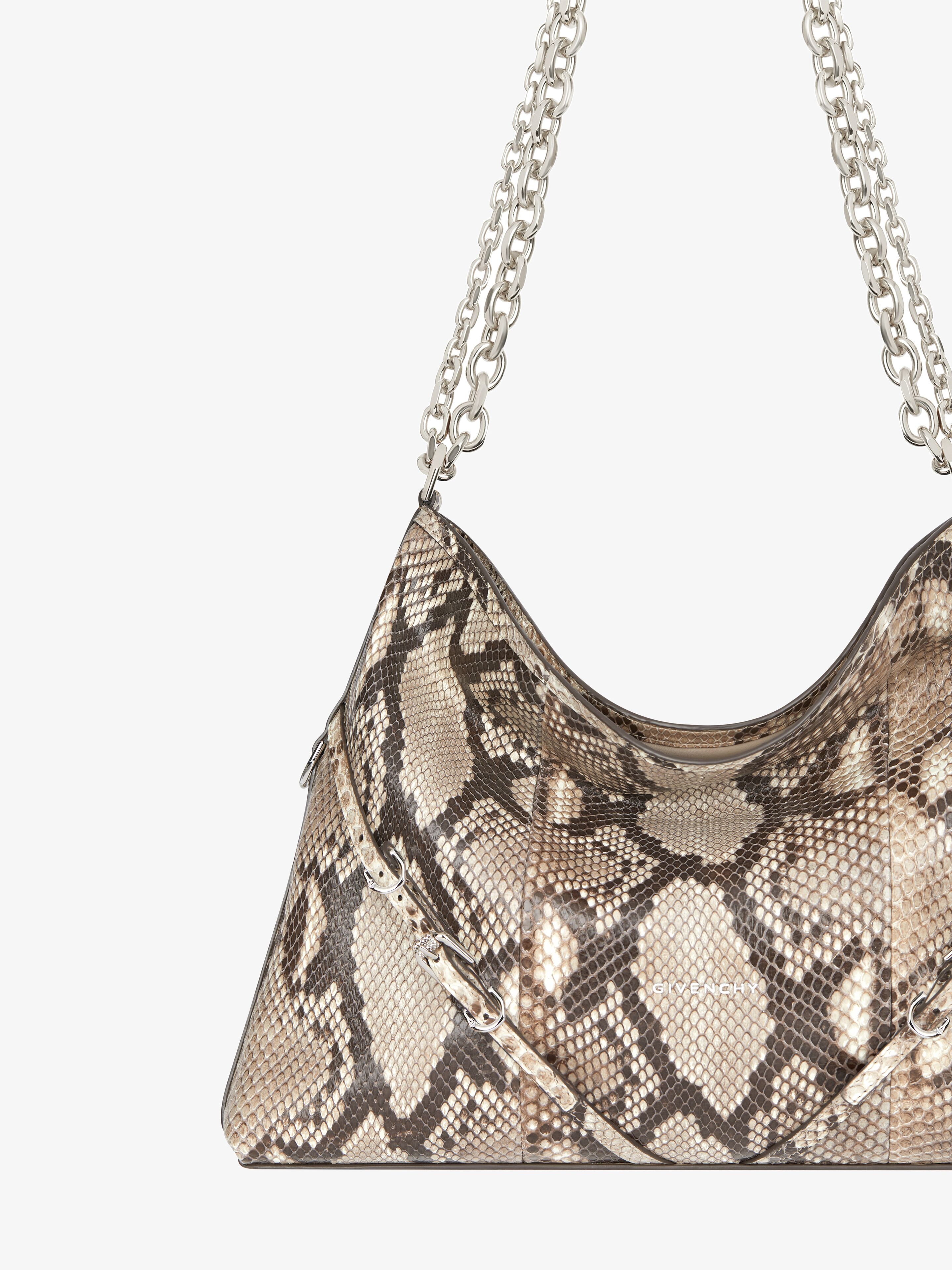 MEDIUM VOYOU CHAIN BAG IN PYTHON - 6